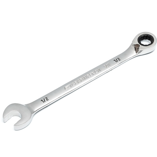 Cl&eacute; &agrave; cliquets r&eacute;versible &agrave; 90 dents, 12 pans, 1/2", Fini Chrome/Poli GTA Hardware Inc