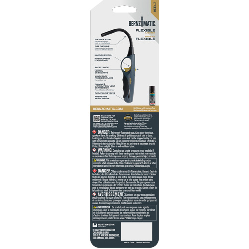 Briquet flexible GTA Hardware Inc