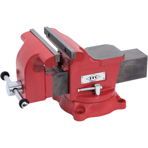 Mechanic's Vise, 8" Jaw Width, 3-1/2" Throat Depth GTA Hardware Inc