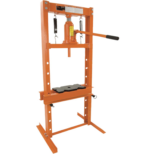 Heavy-Duty Shop Press, 12 Ton(s) Capacity GTA Hardware Inc