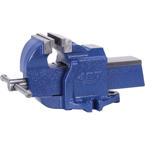 Heavy-Duty British Pattern Bench Vise, 8" Jaw Width, 4" Throat Depth GTA Hardware Inc