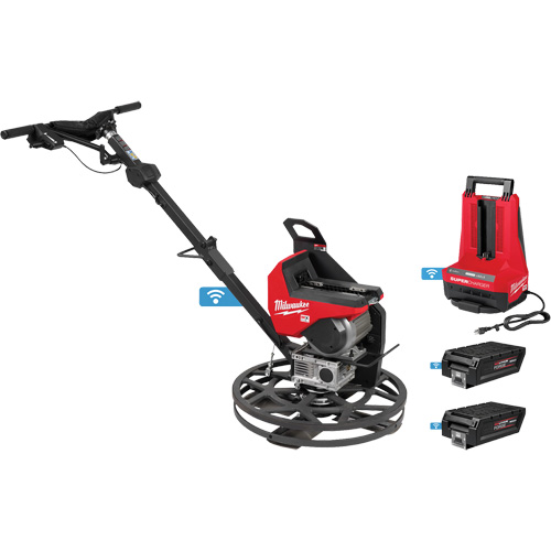 Kit de truelle &agrave; bordures &agrave; conducteur marchant 24" MX Fuel GTA Hardware Inc