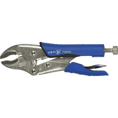 J7WRG Pince-&eacute;taux &agrave; m&acirc;choire courb&eacute;e, Longueur 7", M&acirc;choire courb&eacute;e GTA Hardware Inc