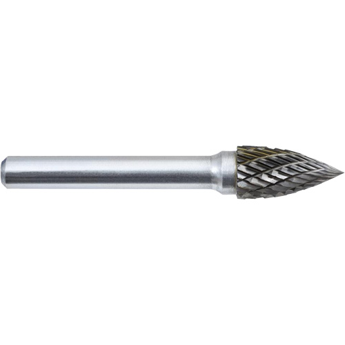 G3-DC Fraise arboriforme JET-KUT (embout pointu), 3/8" dia. GTA Hardware Inc