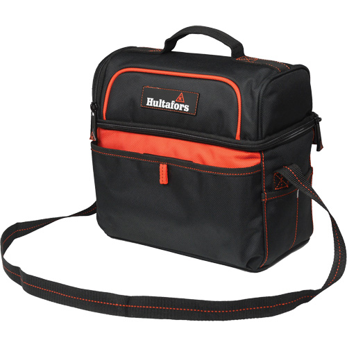 Sac &agrave; outils et glaci&egrave;re de 11", Polyester balistique, Noir/Rouge GTA Hardware Inc