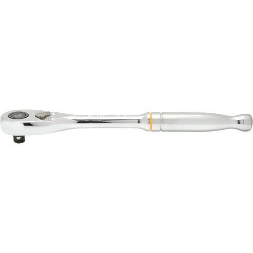 Cl&eacute; &agrave; cliquet &agrave; t&ecirc;te en larme &agrave; d&eacute;clenchement rapide &agrave; 90 dents, Prise de 3/8", Poign&eacute;e Ergonomique GTA Hardware Inc
