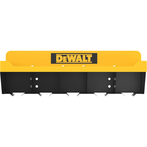 Power Tool Storage Shelf Combo, Steel, Black/Yellow GTA Hardware Inc