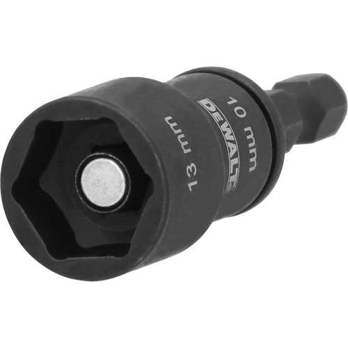 Tourne-&eacute;crou &agrave; double embout d&eacute;tachable FLEXTORQ, 13 mm prise, 4-4/5" lo, Magn&eacute;tique GTA Hardware Inc