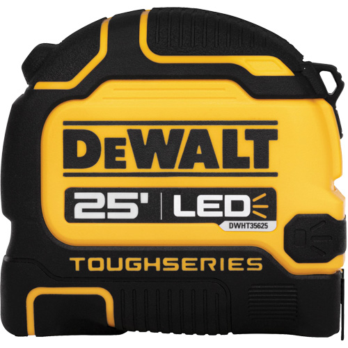 TOUGHSERIES LED Lighted Tape Measure, 25' GTA Hardware Inc