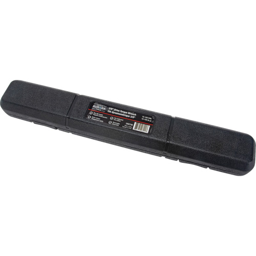 72-Tooth Torque Wrench, Click, 3/8" Square Drive, 10 - 100 ft-lbs. GTA Hardware Inc