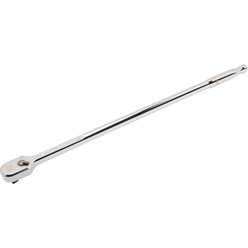 120XP Full Polish Chrome Extra Long Handle Teardrop Ratchet, 3/8" Drive, Ergonomic Handle GTA Hardware Inc