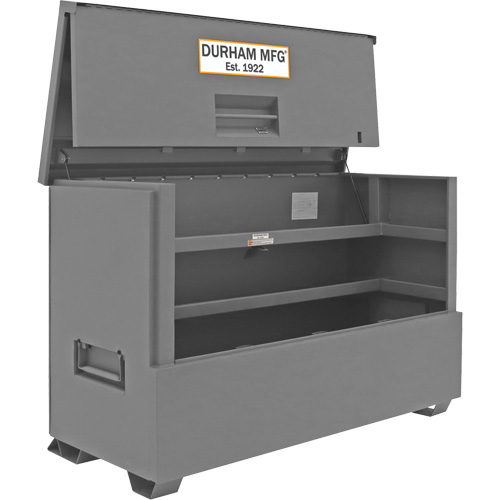 57.4 cu. ft. Jobsite Piano Box, 72-7/16" W x 33-7/8" D x 49-7/16" H, Grey GTA Hardware Inc