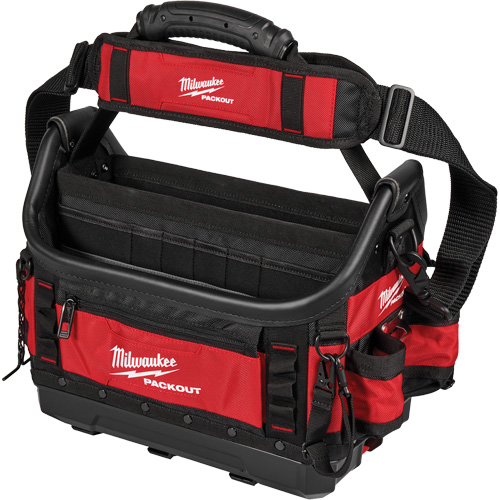 Fourre-tout structur&eacute; PackOut, Polyester, 39 pochettes, Noir/Rouge GTA Hardware Inc