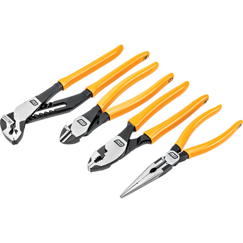 PITBULL Mixed Dual Material Plier Set, 4 Pieces GTA Hardware Inc