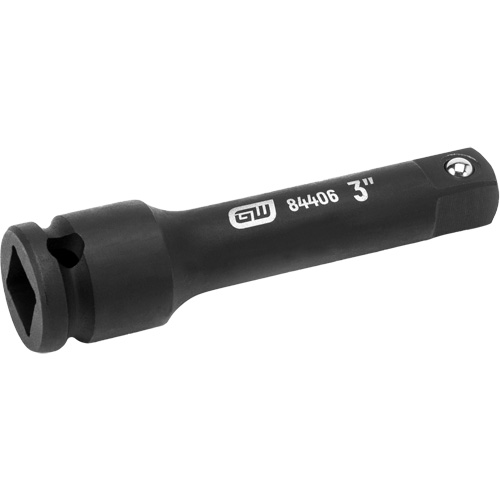 Drive Impact Extension Set, 3/8" Drive, Manganese Phosphate Finish, 4 Pcs GTA Hardware Inc