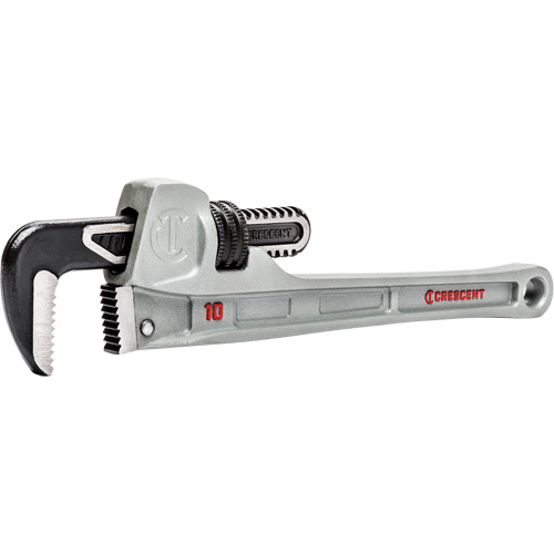 Cl&eacute; pour tuyau &agrave; m&acirc;choires &eacute;troite, Cap des m&acirc;choires 1-9/10", Longueur 10", Fini Rev&ecirc;tement en poudre, Prise Aucune GTA Hardware Inc