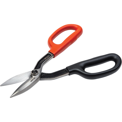 Straight Pattern Tinner Snips, 2" Cut Length, Straight Cut GTA Hardware Inc