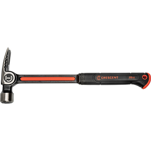 Milled-Face Framing Hammer, 28 oz., Solid Steel Handle, 16" L GTA Hardware Inc