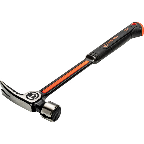 Milled-Face Framing Hammer, 28 oz., Solid Steel Handle, 16" L GTA Hardware Inc