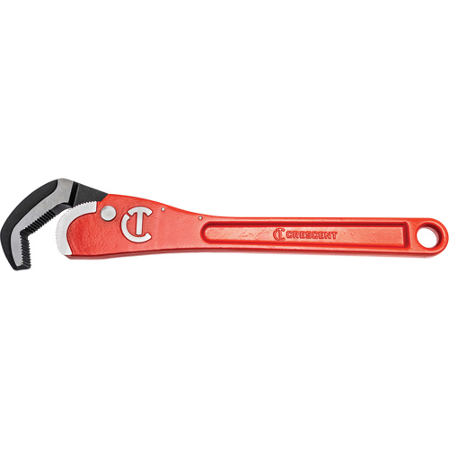 Cl&eacute; pour tuyau en acier auto-ajustable, Cap des m&acirc;choires 2-1/2", Longueur 16", Fini Rev&ecirc;tement en poudre, Prise Non-ergonomique GTA Hardware Inc