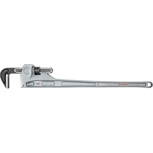 Cl&eacute; &agrave; tuyaux, Cap des m&acirc;choires 6", Longueur 48", Fini Rev&ecirc;tement en poudre, Prise Non-ergonomique GTA Hardware Inc