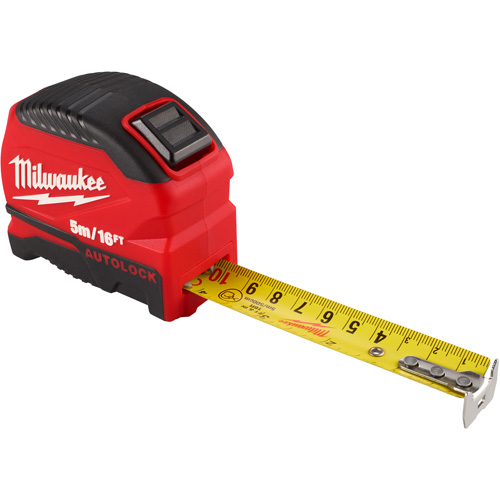 Auto-Lock Tape Measure, 1" x 16' GTA Hardware Inc