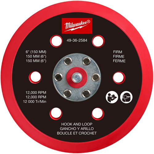 Firm Hook and Loop Sander Backing Pad GTA Hardware Inc