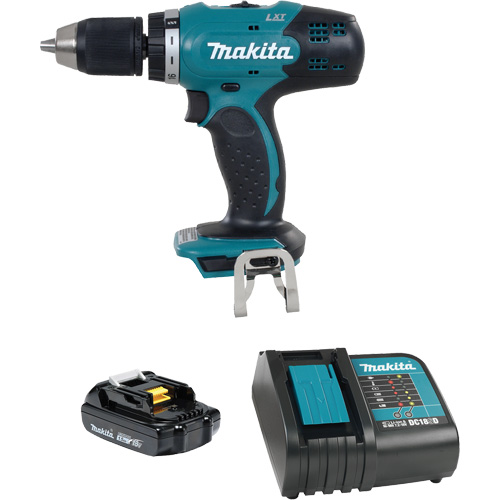 LXT Compact Drill-Driver Kit, Lithium-Ion, 18 V, 1/2"/1-7/16" Chuck, 420 in-lbs Torque GTA Hardware Inc