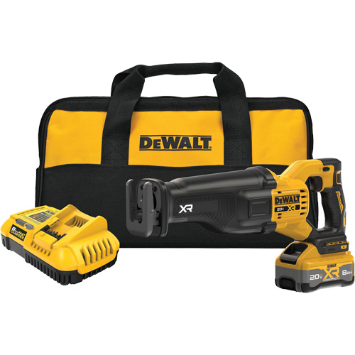 MAX* XR&reg; Brushless Cordless Reciprocating Saw Kit with XR POWERPACK, 20 V, Lithium-Ion Battery, 3000 SPM GTA Hardware Inc