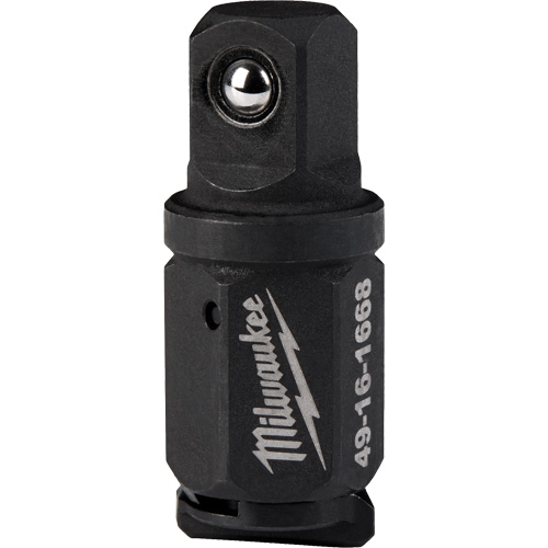 Adaptateur d'enclume pour cl&eacute; &agrave; rochet polygonale INSIDER, Prise 3/8", Douille 3/8", 0,63" lo, Sph&eacute;rique GTA Hardware Inc