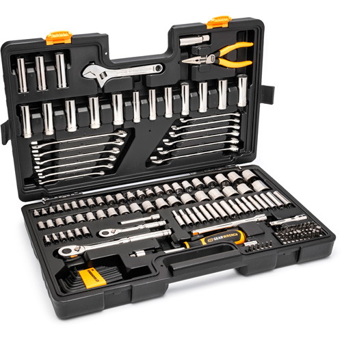 Jeu doutils de qualit&eacute; professionnelle &agrave; 72 dents, 6 pans et &agrave; prise 3/8" et 1/4" GTA Hardware Inc