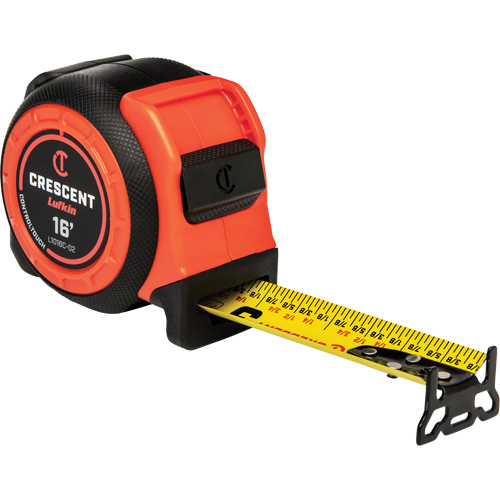 CONTROLTOUCH Tape Measure, 1-3/16" x 16', SAE Graduations GTA Hardware Inc