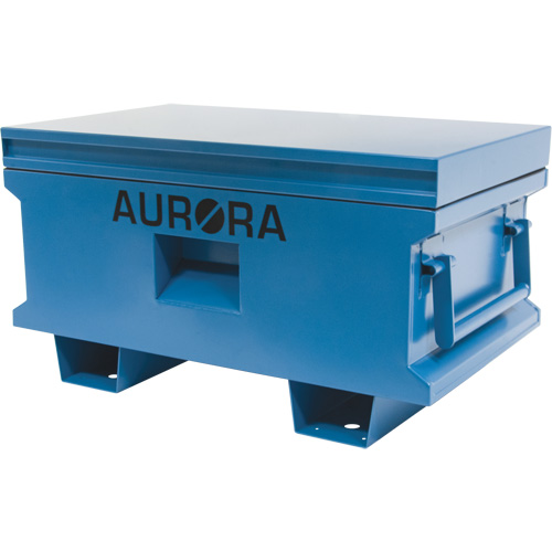 Coffre &agrave; outils de chantier, 33" x 20-3/10" x 18-3/10", Acier, Bleu GTA Hardware Inc