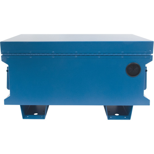 Coffre &agrave; outils de chantier, 33" x 20-3/10" x 18-3/10", Acier, Bleu GTA Hardware Inc