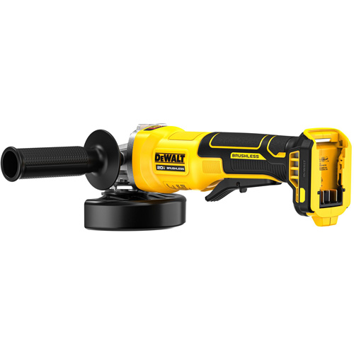Meuleuse sans fil, sans balai &agrave; interrupteur &agrave; palette (outil seulement), Roue de 4-1/2", 20 V GTA Hardware Inc