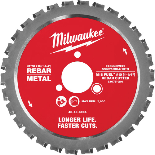 #10 (1-1/4”) Rebar Cutting Blade, 1-1/4" GTA Hardware Inc