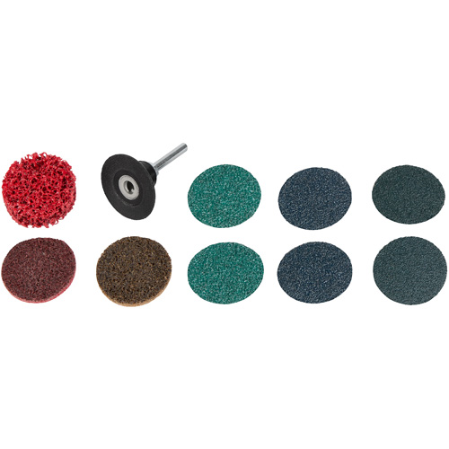 10-Piece 2" Quick Change Disc Kit GTA Hardware Inc