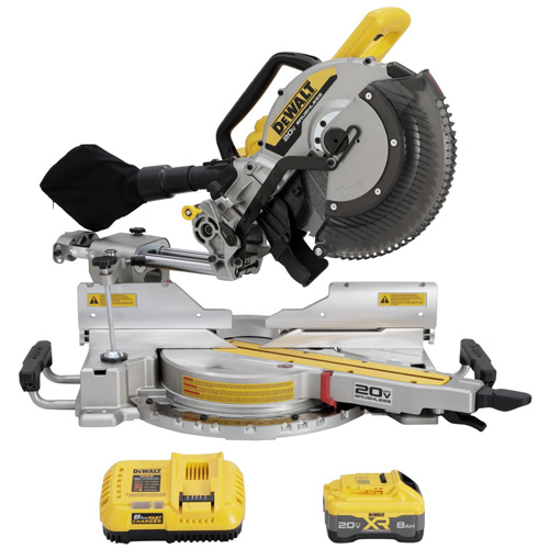 Trousse scie &agrave; onglets coulissante &agrave; double biseau 20V MAX* XR GTA Hardware Inc