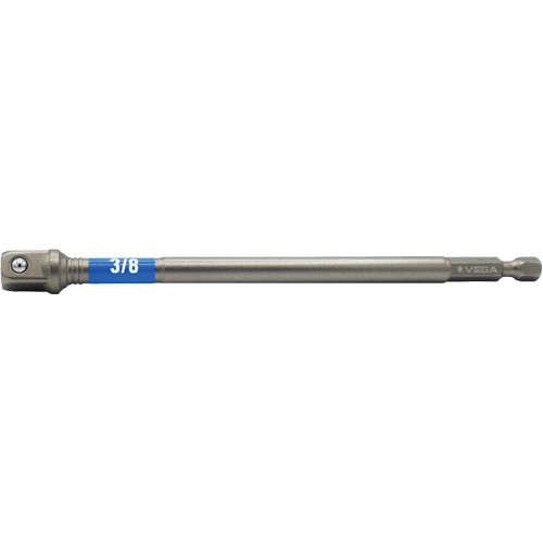Impactech&reg; Impact Socket Adapter, 1/4" Drive Size, 3/8" Male Size, 6" L GTA Hardware Inc