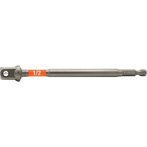 Impactech&reg; Impact Socket Adapter, 1/4" Drive Size, 1/2" Male Size, 6" L GTA Hardware Inc