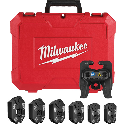 Ensemble d'anneaux de presse pivotant 1/4" - 7/8" RLS pour l'outil &agrave; presse M12 FORCE LOGIC GTA Hardware Inc