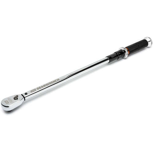 Cl&eacute; dynamom&eacute;trique &agrave; microm&egrave;tre 120XP, Entraînement 1/2" carr&eacute;, 30 - 250 lb-pi/352,6 - 54,2 N.m GTA Hardware Inc