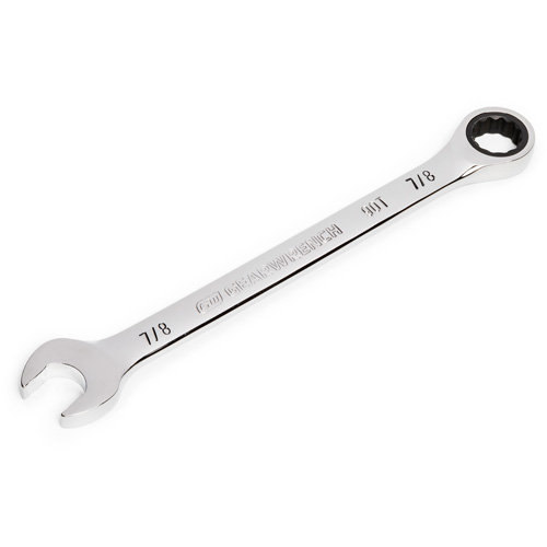 Cl&eacute; &agrave; cliquet combin&eacute;e &agrave; 90 dents, 12 pans, 7/8", Fini Chrome GTA Hardware Inc