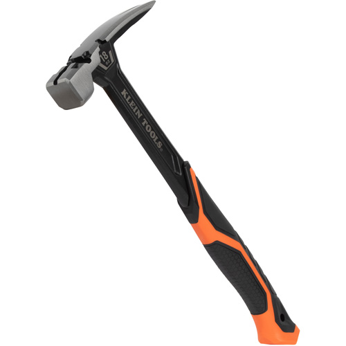 Steel Claw Hammer, 18 oz., Solid Steel Handle, 15" L GTA Hardware Inc
