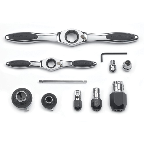 Jeu d'accessoires pour tarauds &agrave; cliquet et fili&egrave;res, 11 Morcea GTA Hardware Inc