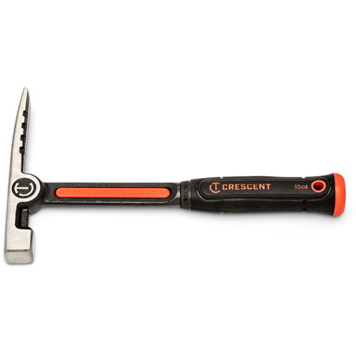 Brick Hammer, 15 oz., Solid Steel Handle, 7" L GTA Hardware Inc