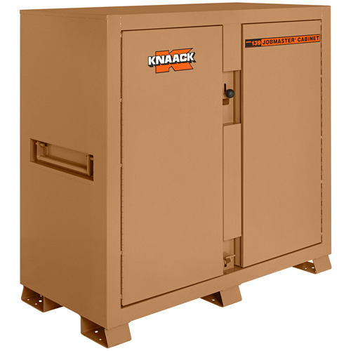Armoire de chantier mod&egrave;le 139 avec cadenas, Acier, 59,4 pi³, Havane GTA Hardware Inc