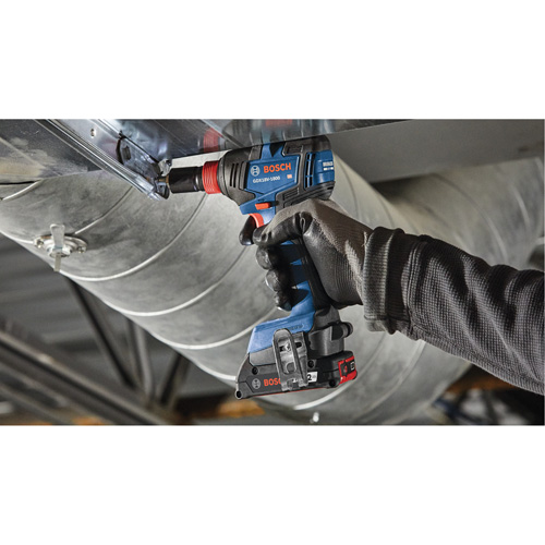 Ensemble visseuse/cl&eacute; &agrave; chocs 2-en-1 pour embouts et douilles, 1/2", 1800 lb-po Couple max., 18 V, Lithium-ion GTA Hardware Inc