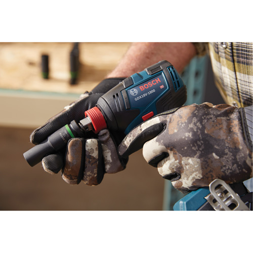 Ensemble visseuse/cl&eacute; &agrave; chocs 2-en-1 pour embouts et douilles, 1/2", 1800 lb-po Couple max., 18 V, Lithium-ion GTA Hardware Inc