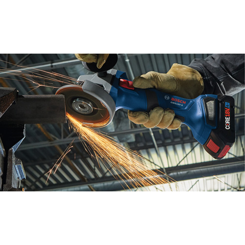 Brushless Angle Grinder with Slide Switch, 4-1/2" Wheel, 18 V GTA Hardware Inc